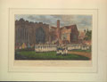 'Cornhill Military Association with a View of the Church of St Helen's and Leathersellers Hall', 1799