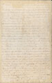 Letter from Lieutenant Henry Browne to his father, John Browne, recounting the death of Major General Wolfe, addressed from Louisbourg, 17 November 1759