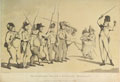 'The Aukward Squad or Enraged Sergeant', 1798