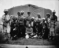 Major Cavagnari with Sirdars and Kunae Synd, 1878 (c)