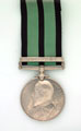 Ashanti Medal 1900, with clasp, 'Kumassi', Captain H C J Biss, West African Frontier Force