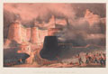 'Storming of Ghuznee. The Caubul Gate', 1839