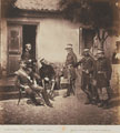 Major-General Estcourt and Staff, Crimea, 1855