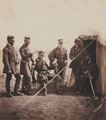 Brigadier General McPherson and officers, 4th Division, Crimea, 1855