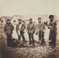 Lieutenant-Colonel Munro and Officers of the 39th (Dorsetshire) Regiment, Crimea, 1855