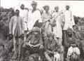 British officers and their retainers taken prisoner at Chitral 1895 and released by the British Expeditionary Force, 1895
