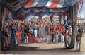Lord Stratford distributing the Order of the Bath at English Headquarters, 27 August 1855