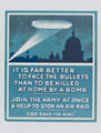 'It is Far Better to Face the Bullets than to be Killed at Home by a Bomb', 1915 (c)