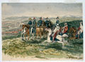 The Guards and Highlanders received by Omar Pasha and Marshal St Arnaud commanded by the Duke of Cambridge at Aladyn, 6 July 1854