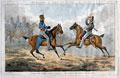 'Hussars. A view near Mont St Jean', Napoleonic Wars, 1815