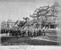 'Divine Service at The King's Palace, Mandalay, 1885'.