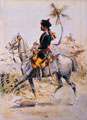 Mounted Trumpeter, 34th Prince Albert Victor's Own Poona Horse, 1908 (c)