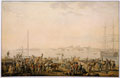 The landing of the British Army at Mondego Bay, 1808