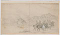 'Valley of the Bara River. Jumrood Fort. Tartarra peak visible nearly to Attock', 1878 (c)