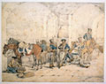 Hussars in the Peninsula, possibly 1st Hussars, King's German Legion, 1808 (c)