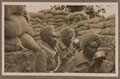 Indian soldiers in trench, 1915