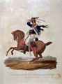 A Corporal of the 10th or Prince of Wales's Own Royal Hussars, In Review Order, 1812