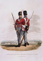 Privates of the First Regiment of Foot Guards on Service, 1812