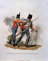 An Officer and Private of the 52nd Regiment of Light Infantry, 1812