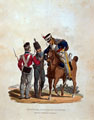 3rd Hussars, Infantry and Light Infantry, King's German Legion, 1815