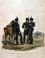 'Hussars and Infantry of the Duke of Brunswick Oels's Corps, 1812'