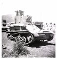 Vickers light tank, India, 1937