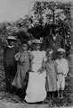 A member of the Sierra Leone Frontier Force with his family, 1898