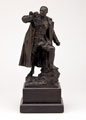 Statuette of a bugler of the Royal Sussex Regiment, Doornkop, South Africa, 1900