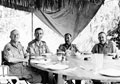 Admiral Lord Louis Mountbatten and senior officers, 1944
