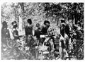 Askaris of 11th East African Division brewing tea in the jungle, Burma, 1944 (c)