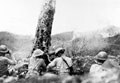 A Gurkha picquet engaging the enemy, April 1944