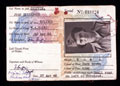 Identity card issued to Second Lieutenant Joan Elizabeth Griffin, Women's Auxiliary Service (Burma), 1945