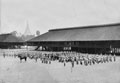 The King's Own Royal Regiment (Lancaster) on parade, Rangoon, Burma, 1920 (c)