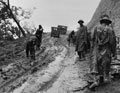 A detachment of the Royal Bombay Sappers and Miners attempting to maintain the Palel-Tamu Road, 1944