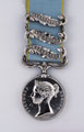 Crimea War Medal 1854-56 awarded to Sergeant-Major Timothy Marks, 4th (Royal Irish) Dragoon Guards