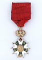 Legion of Honour, France, Badge of the 4th Class, awarded to Lieutenant-Colonel William McMurdo