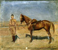 Colonel Edmund Smith Brook, Connaught Rangers, in Cairo, 1896
