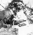 Vickers machine gun of 1/7th Battalion, The Middlesex Regiment (Duke of Cambridge's Own), 1944