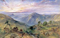 Circassians in a Mountain Village at Sunset, 1857