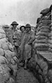 Men of 1st Battalion, The Duke of Cambridge's Own (Middlesex Regiment), in the trenches, 1916