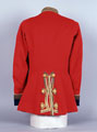 Officer's full dress tunic, Colonel M Cholmeley, British infantry pattern, 1868 (c)