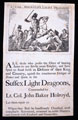 Recruiting poster for Sussex Light Dragoons, 1779 (c)
