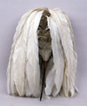 Light dragoon pattern shako plume worn by Cornet Charles Cazenove, 6th Madras Light Cavalry, 1851 (c)
