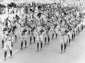 Gurkha band, Allied victory celebrations, New Delhi, 1946