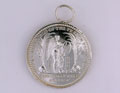 Silver medal commemorating the British capture of Pondicherry, 1761