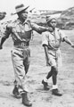 Teaching an Assam Regiment Recruit to March, 1943 (c)