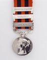 India General Service Medal, Sepoy Moneeram Jaisee, 66th Regiment Bengal Native Infantry