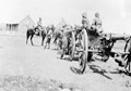 Pom Pom gun team, 1900 (c)