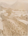 Boer prisoners at Simonstown en route to St Helena, 1900 (c)