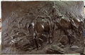 A scouting party of 6th Dragoon Guards (Carabiniers) on a kopje, 1900 (c)